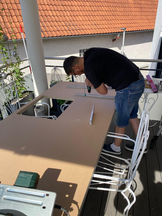 Montage im Haus